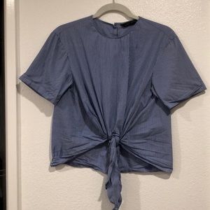 Zara women striped blouse